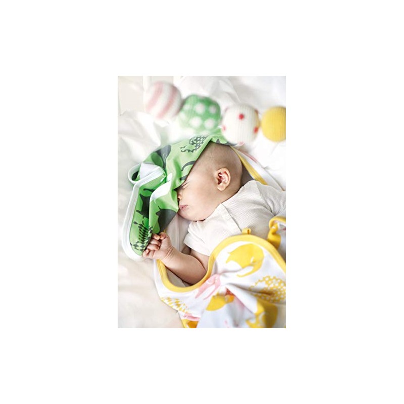 Littlephant Baby Blanket Elephant, Red/Grey, 0.38 kg