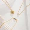 JaruJaru Dainty Vermeil Ultra Thin Gold Chain Necklace, 14K Gold