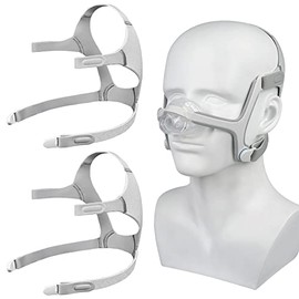 2PCS Headgear Compatible with Resmed AirFit N20 Headgear, Headgear Supplies Compatible with AirFit N20 Headgear Strap Accessories,Package Included 2PCS Headgear Straps and 4PCS Clips