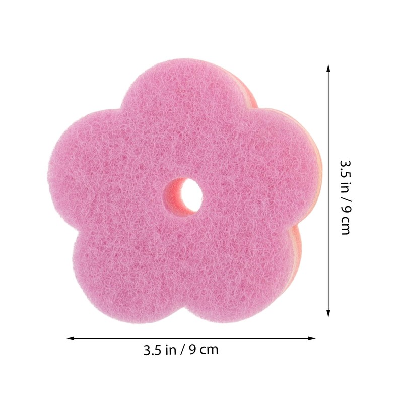 LEDMOMO Sponge Kitchen Scratch Resistant Antibacterial 10 Piece Dishwashing Foaming