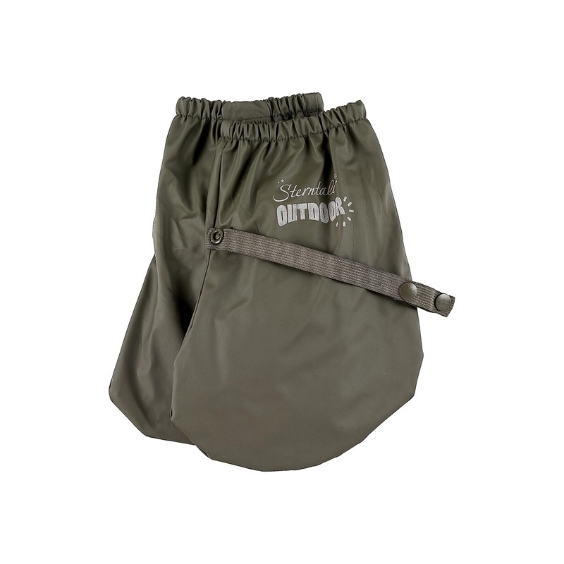 Sterntaler Unisex Baby Shoe Covers Plain Rain Overshoes, Matt Green