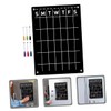jojofuny Magnetic Memo Planning Whiteboard Set Easy to Write Erase