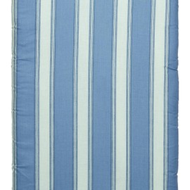 Ironing Board Cover and Pad (Blue Green Neo Stripe), 100% Cotton with Ultimate Double Padding by Seymour Home Products; Fits Full Size Board | Stain and Scorch Resistant; Elastic Edge