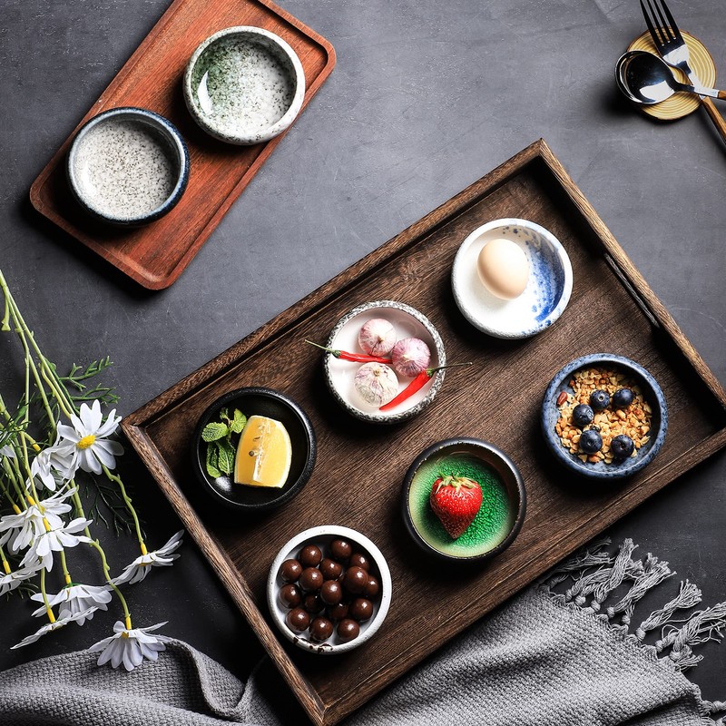 Uaral Soy Sauce Dish Sushi Dipping Bowls Japanese Sauce Bowls