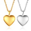 Cupimatch Heart Locket for Opening: Chain with Heart Necklace Pictures