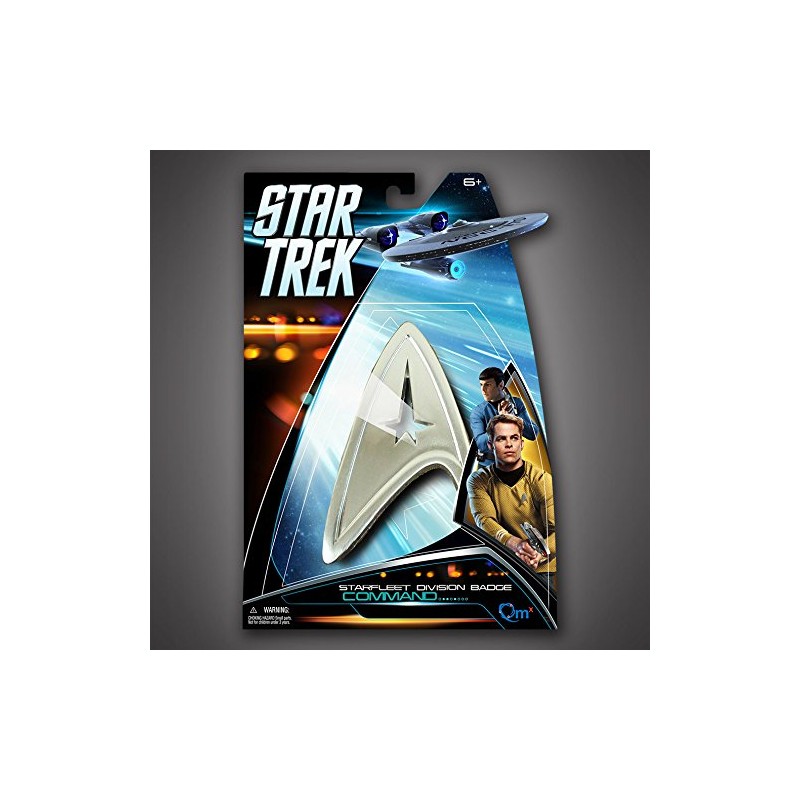 Qmx Star Trek Starfleet Command Division Badge Prop Replica