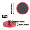FOTGA Camera Shutter Button PU Leather Soft Shutter Release Button