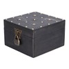 Treasure Props Storage Box with Password Lock Retro Wooden Storage