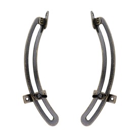 Pastlla 2pcs 6.88 Inch Lid Support Cabinet Hinges Bronze Left and Right Hand Adjustable Hinges for Box Cabinet Sofa Closet