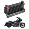 BRZOXIN Motorcycle Oil Cooler Radiator fit for Harley Touring Electra