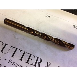 .4844" 31/64" Cobalt Steel Split Point JOBBER Length Drill USA!