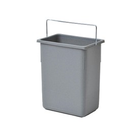 Hailo 8.5 L Replacement Bin 1094089 Grey Waste Bin Inner Bin with Handle