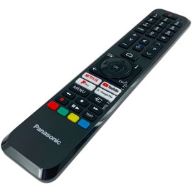 Original RC45161 Replaces RC43161 Bluetooth Voice Remote Control Compatible For Panasonic 23748086 Android Smart HD HDR LED TV with Google Assistant - TX-40CX700B TX-43FX600B TX-50CX700B TX-55HX600E