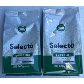 Cafe Selecto Superior Ground Coffee, Medium Roast, 14.1 oz, Pack of 2