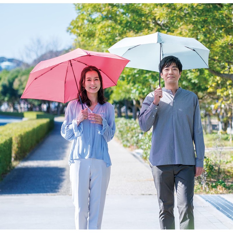 mabu SMV-41443 Folding Umbrella, Men's, Women's, Lightweight, 6 Ribs, Durable,
