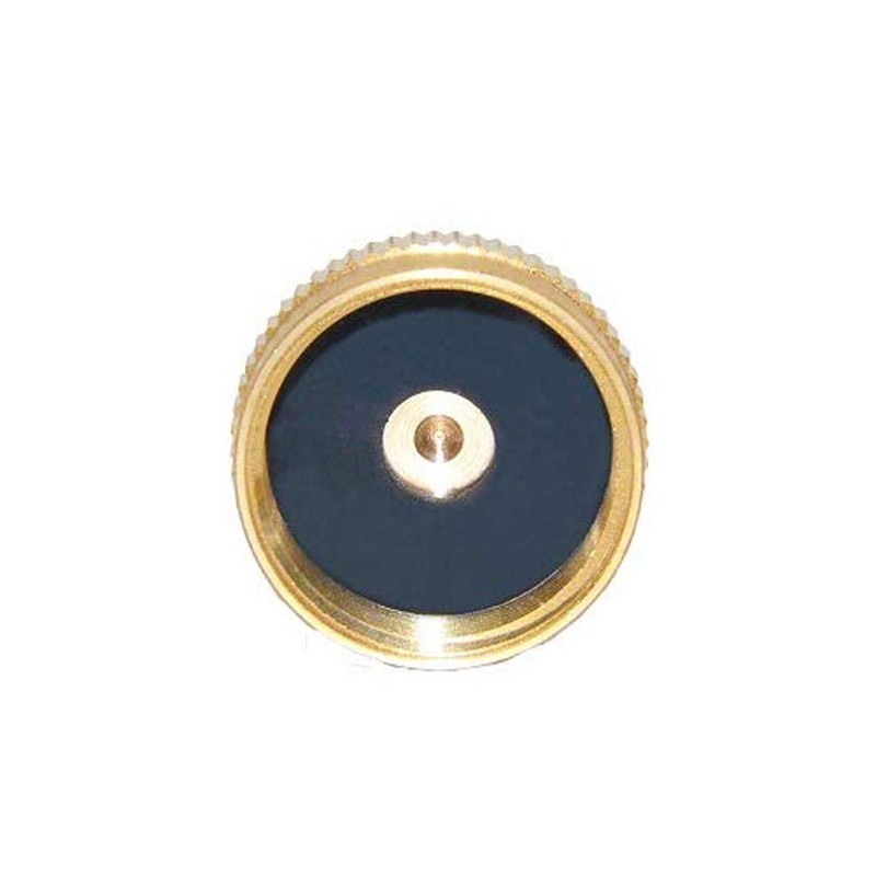 Beduan Solid Brass Refill 1 LB Propane Cylinder Cap Camping