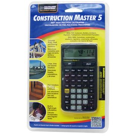 Calculated Industries 4050 Master 5 Calculator for Contractors