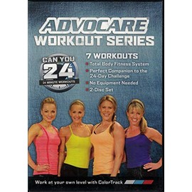 AdvoCare Workout Series - Can You 24 DVDs Level 1