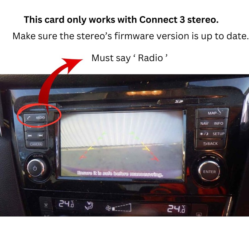 City Electro Centre Navigation SD Card Compatible With Nissan Connect