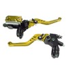LisylineAuto Universal 7/8" 22mm Motorcycle Brake Lever Handlebar Brake Master
