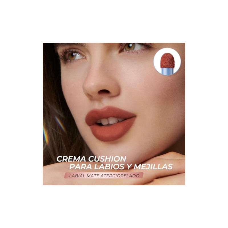 SACE LADY Labial Mate y Rubor en Crema Multiusos para