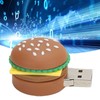 USB 2.0 Flash Drive Hamburger Shape Memory Stick 3D Cartoon