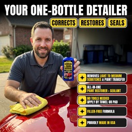 Fueld Scratch Remover – Car Scratch Repair & Swirl Remover for Vehicles – Deep Scratch Repair Compound & Polishing Solution – Car Paint Repair Kit for Clear Coat & Paint Restoration – 8 oz