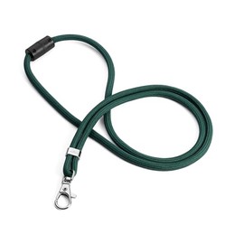 Durable 824105 Recycled RPET Lanyard with Carabiner, Strap Length 46 cm, Pack of 10, Green