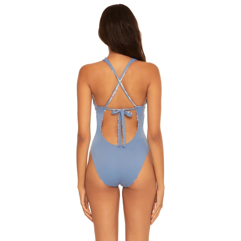 Becca by Rebecca Virtue Marrakesh Reversible Skylar One-Piece Multi MD