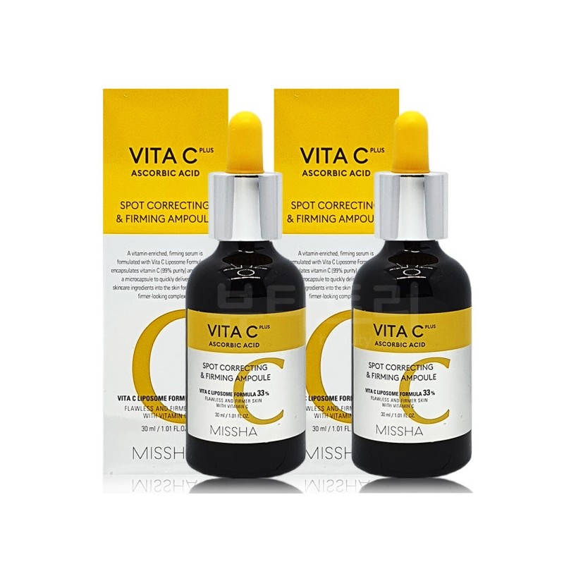 Missha Vita C Plus Blemish C Elasticity Ampoule 30ml +