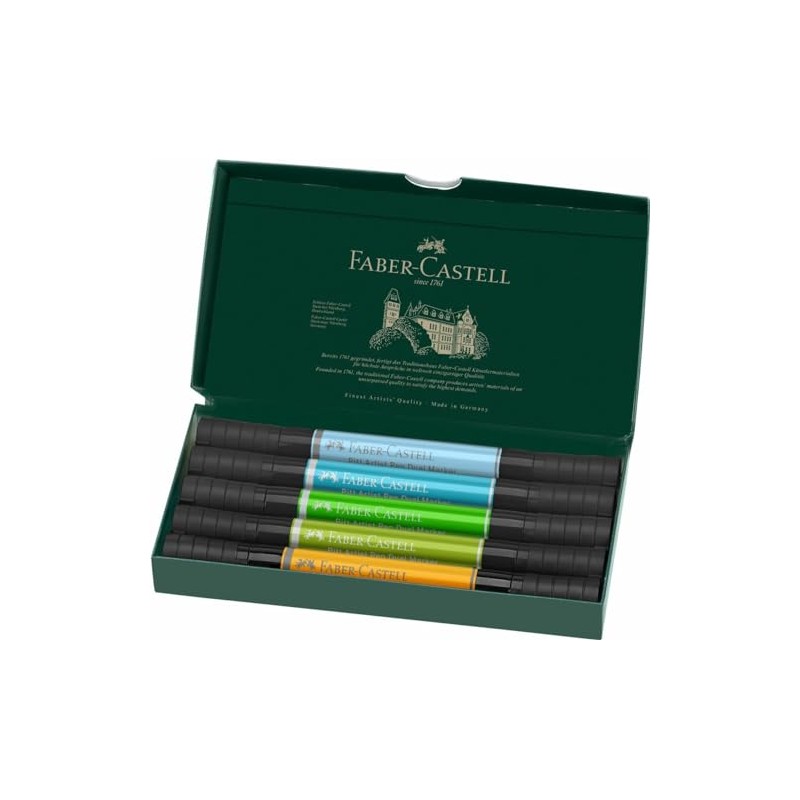 Faber-Castell PAP Dual Marker 5x Animals Ink Pen