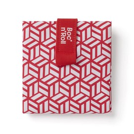 ROLL'EAT ® Boc'n'Roll Tiles | Reusable Sandwich Bag | Sandwich Container | Eco Friendly Food Bag | Reusable and Washable Sandwich Wrap | Red Color