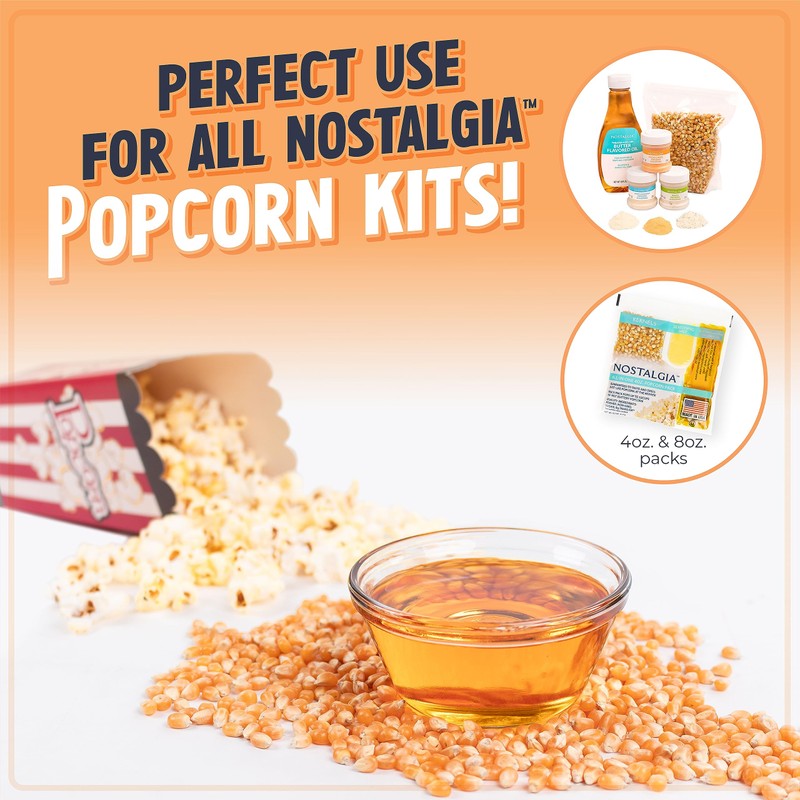 Nostalgia Non Stick Stirring Popcorn Maker for 24 Cups of