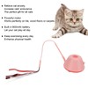 Automatic Cat Toy Interactive 3 Modes LED Moving Electric Kitten
