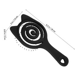 IWOWHERO Scalp Massage Comb 3pcs Brush Kitten Ear Hair Brush Vented for Thick Hair Dry or Wet