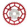 2pcs 104BCD Chainring Adapter Tooth Plate Aluminum Alloy 46T Mid
