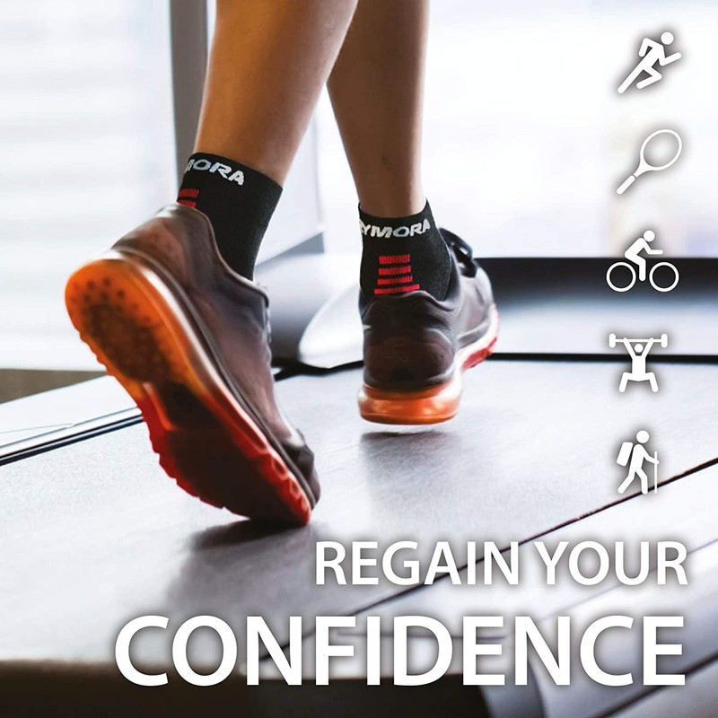 Rymora Plantar Fasciitis Support Socks - Compression Socks for Men