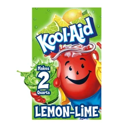 Kool-Aid Soft Drink Mix, Unsweetened, Lemon-Lime, 0.13 oz (Pack of 192)