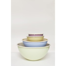 Riess, 0305-110 Classic Special Edition Nature Green Medium Kitchen Bowl 18 cm Diameter 18 cm Height 6.6 cm Enamel Green Induction