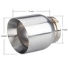 LCGP 3" Inlet Universal Exhaust Tip, 4" Outlet - 5"