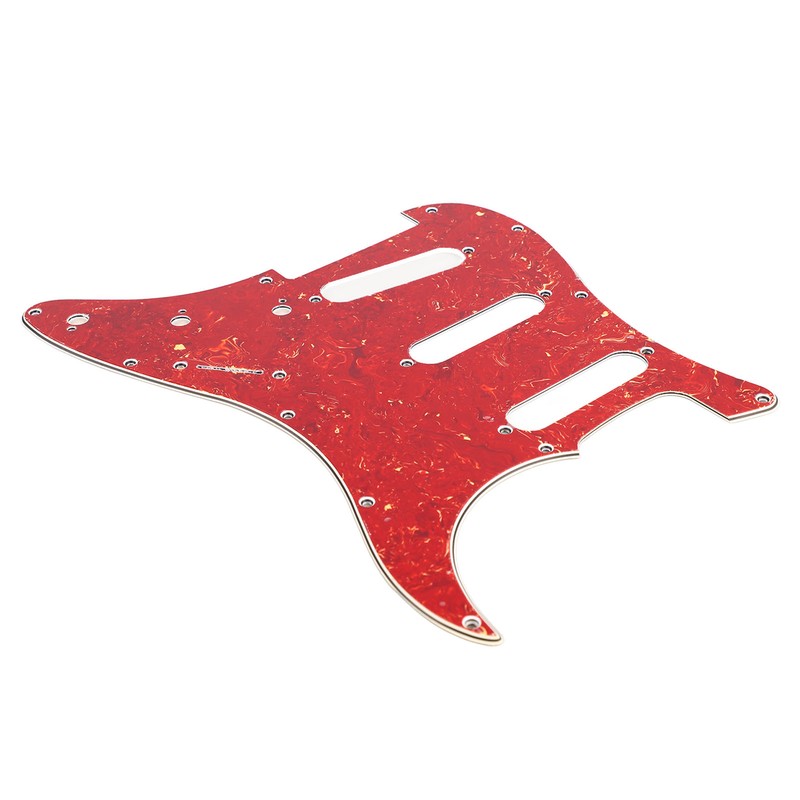 Guitar Pickguard Replacement Aluminum Foil Shielding PVC Scratch Protection Guitar