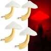 AUSAYE 4 Pack Plug in Night Light, Mushroom Light LED
