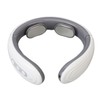Heated TENS Neck Massager 9 Gears Vibration Rechargeable Electromagnetic Pulse