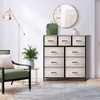 Sorbus Dresser with 9 Faux Wood Drawers - Storage Unit