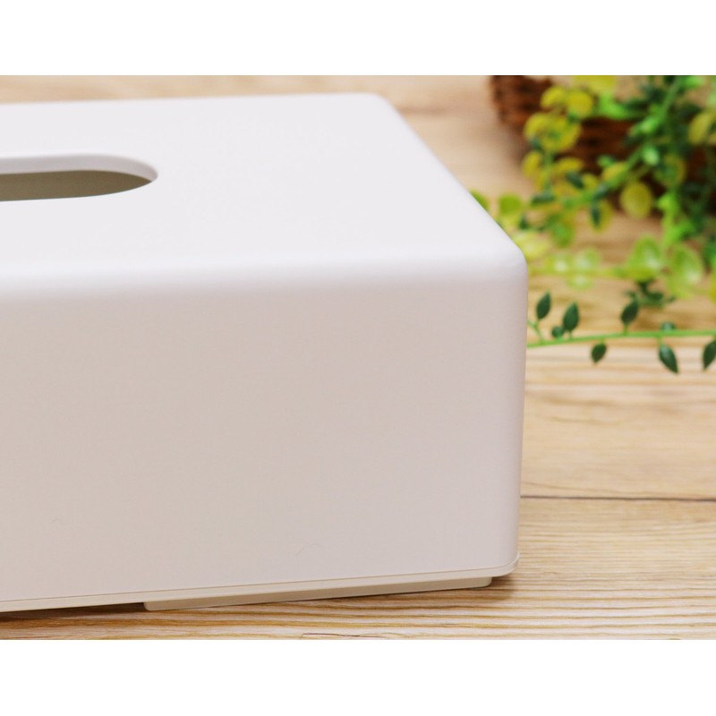 Ikeda Tissue case 51130 Slim Tissue Box, White