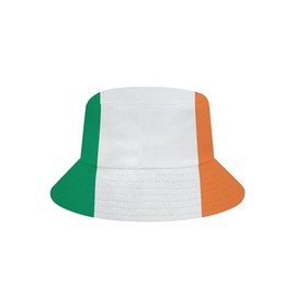 Beyond Happy Ireland St Patrick's Day Reversible Bucket Hat - Irish Green Heavy Duty Unisex Sun Hat (UK, Alpha, One Size, Ireland Flag Reversible)