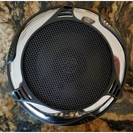 Marinavox 6" 2-Way Woofer Tweeter Marine Speaker Boat Spas PAIR BLK Dynasty NEW