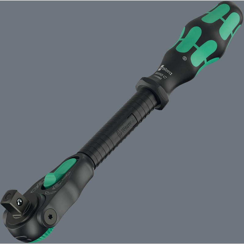 Wera Zyklop Speed Ratchet 8000 C Black Edition, 1/2 Inch