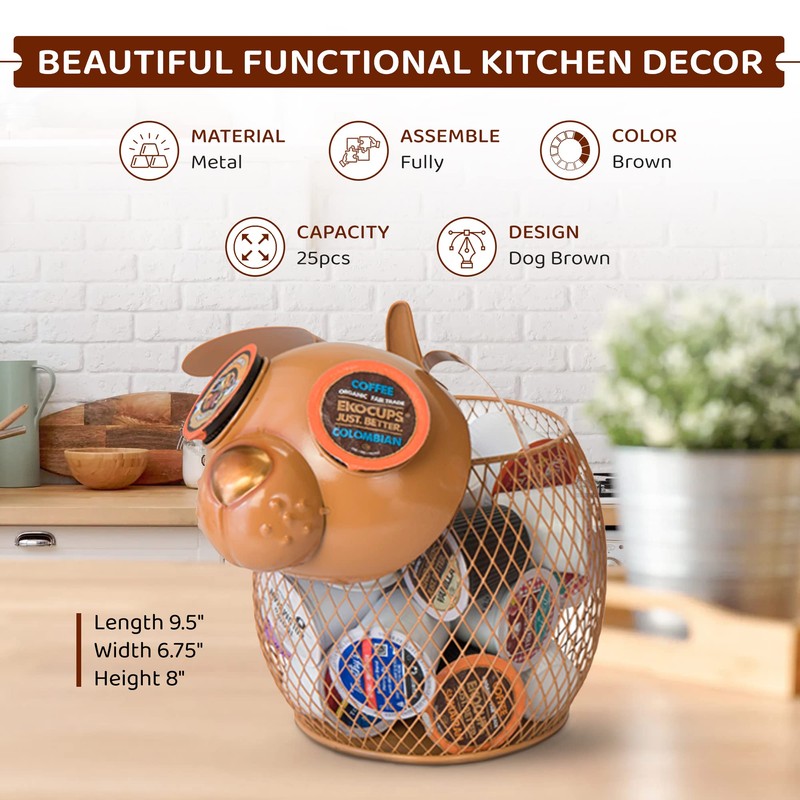 Made Easy Kit Coffee Pod Organizer - Home Coffee Bar