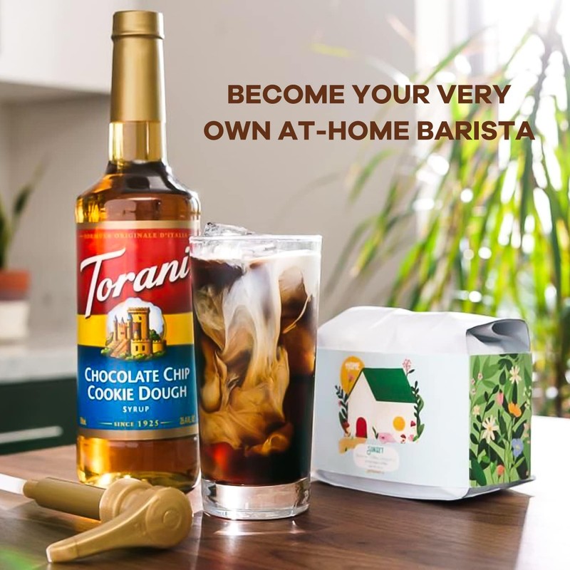 Pumpkin Spice Syrup For Coffee 25.4Oz Bottle With AlphaPantry Gold